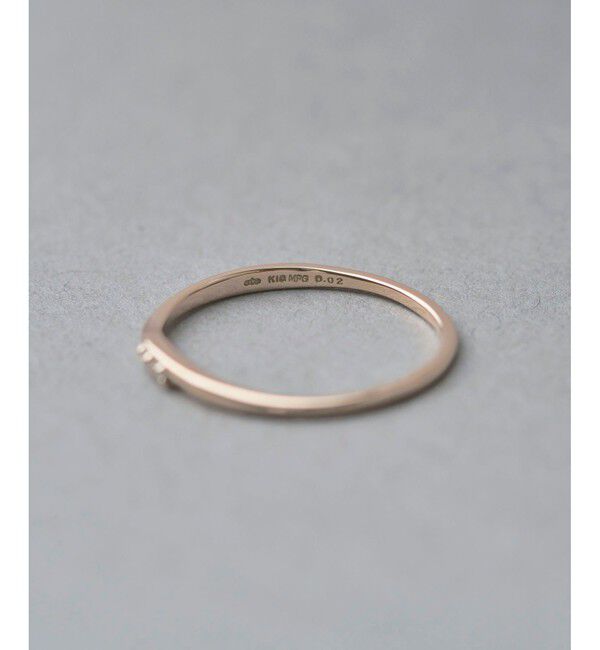 ete「[シェア] K10MPG ダイヤモンド ツイスト リング」|リング|