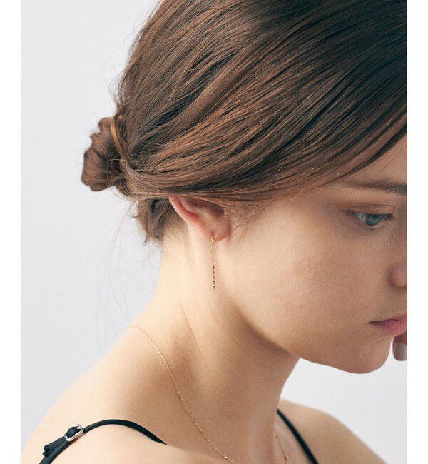 ete「K18YG e_Grain ピアス」|ピアス|