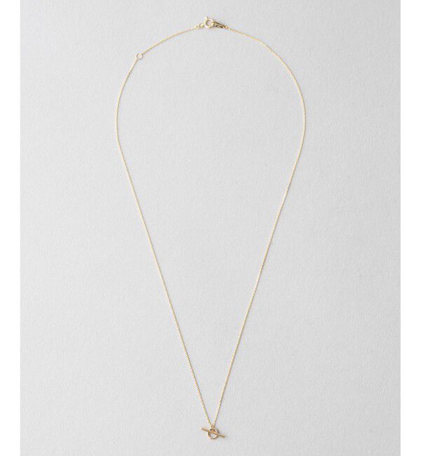 Jouete「[ツイニング] K10YG ネックレス マンテル」|ネックレス|