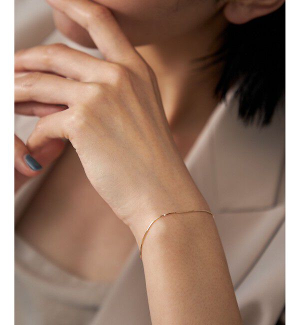 Jouete「K18YG ブレスレット スネークチェーン」|ブレスレット・バングル|