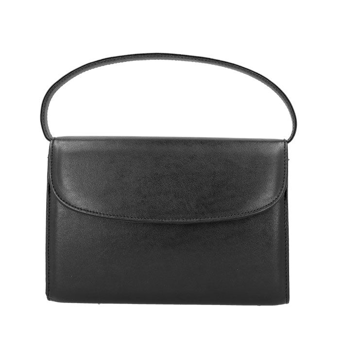 BACKYARD FAMILY「フォーマルバッグ 黒 通販 ローヤル 合皮 冠婚葬祭 ハンドバッグ ブラック 鞄 カバン 上品」|ハンドバッグ|