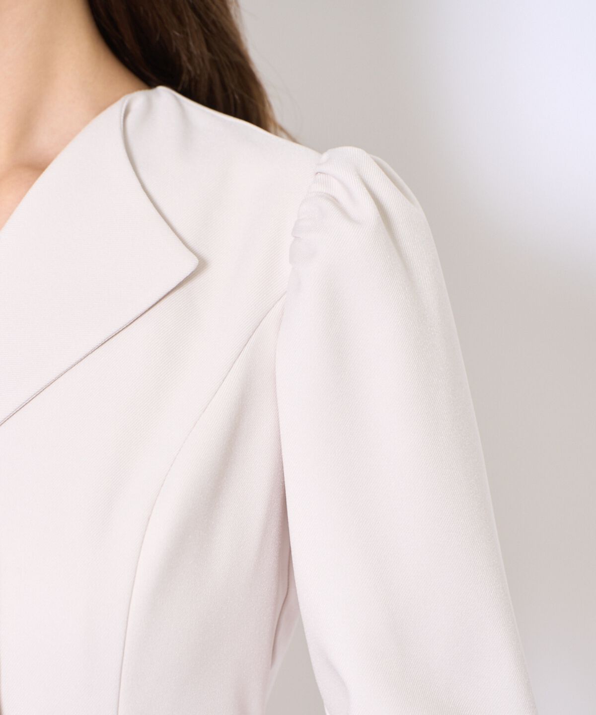 アンドクチュール「プリーツレイヤードワンピース」|ワンピース|