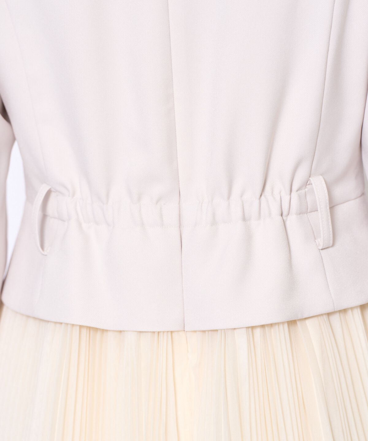 アンドクチュール「プリーツレイヤードワンピース」|ワンピース|