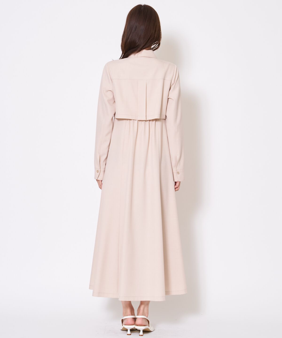 アンドクチュール「サファリシャツワンピース」|ワンピース|