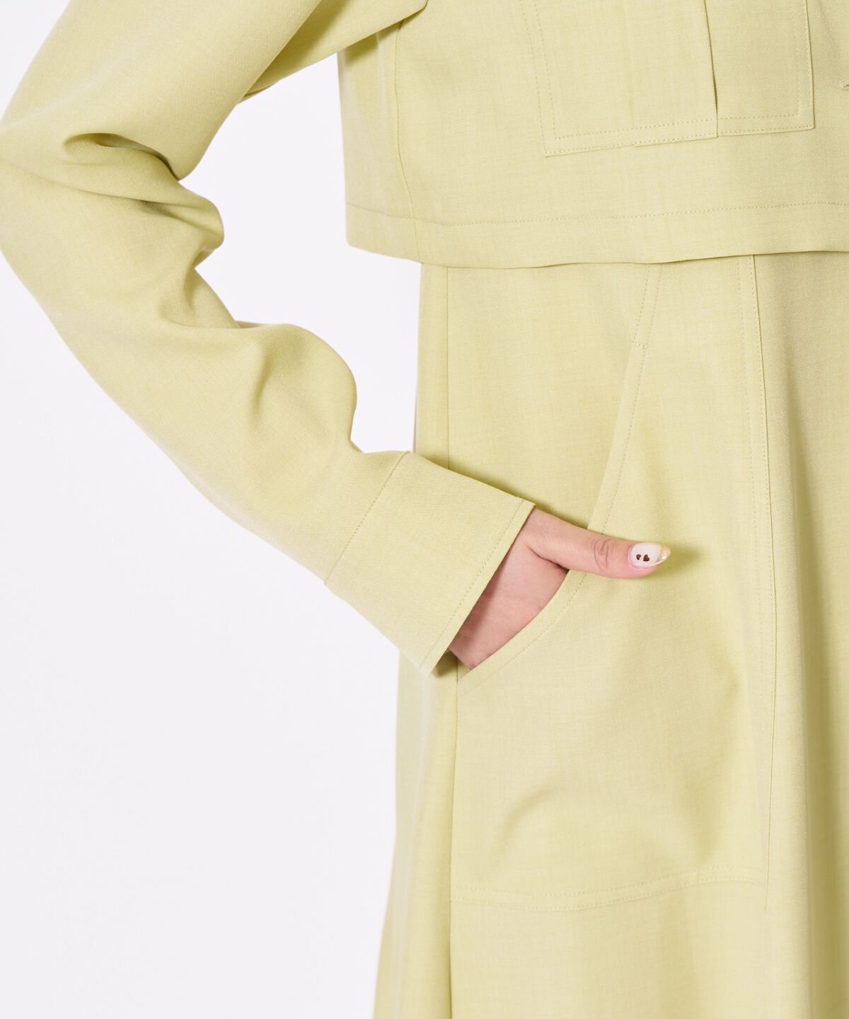 アンドクチュール「サファリシャツワンピース」|ワンピース|