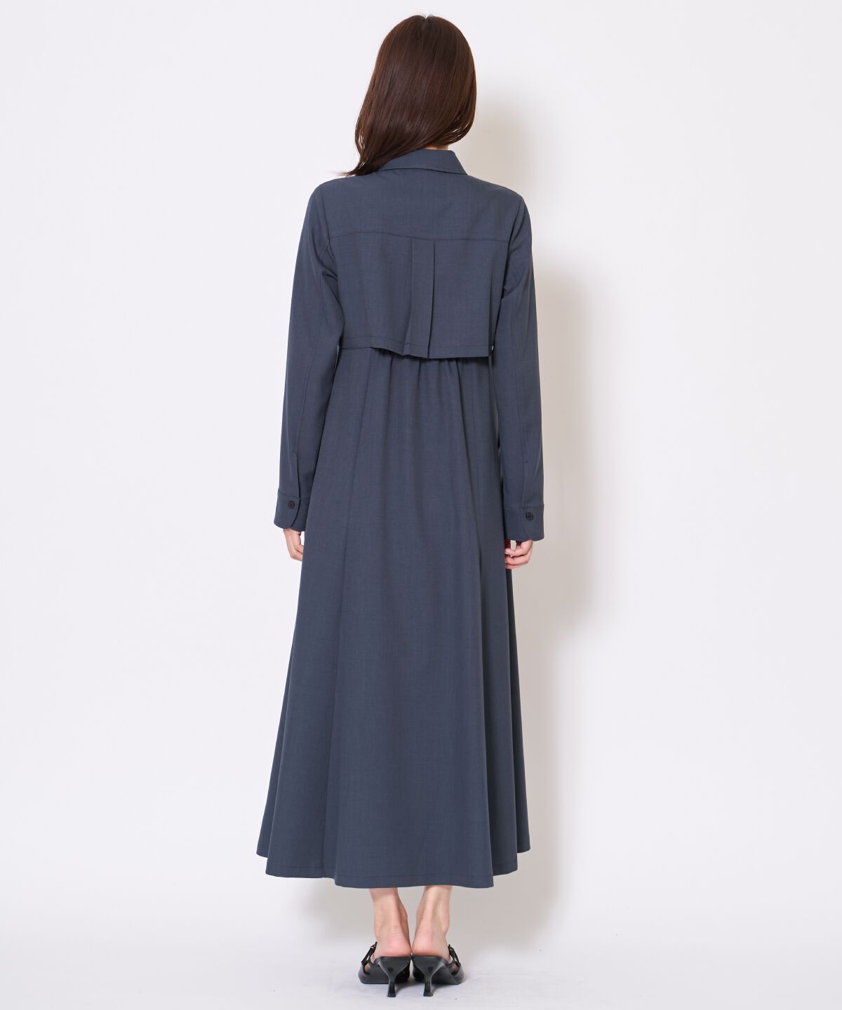 アンドクチュール「サファリシャツワンピース」|ワンピース|