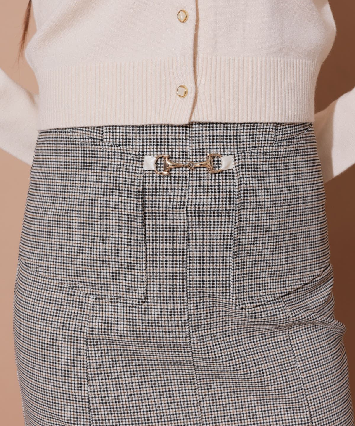 REDYAZEL「ビット付きマーメイドスカート」|タイト|