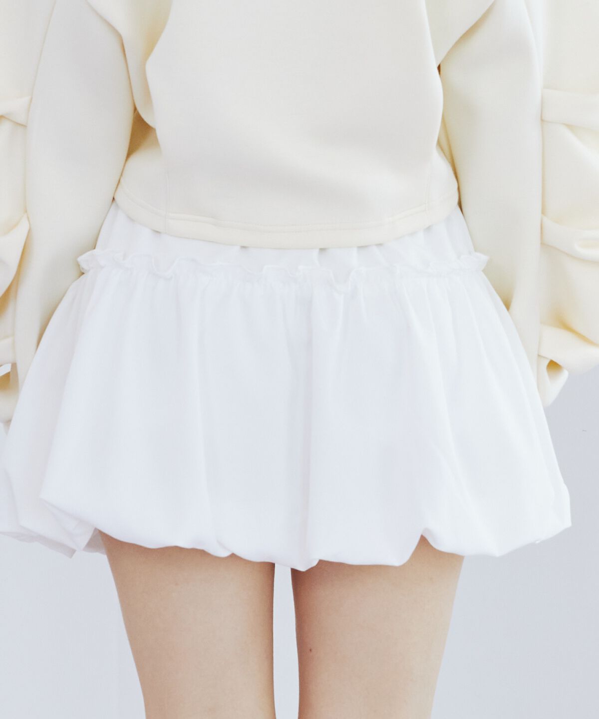 REDYAZEL「バルーンミニスカート」|フレア|