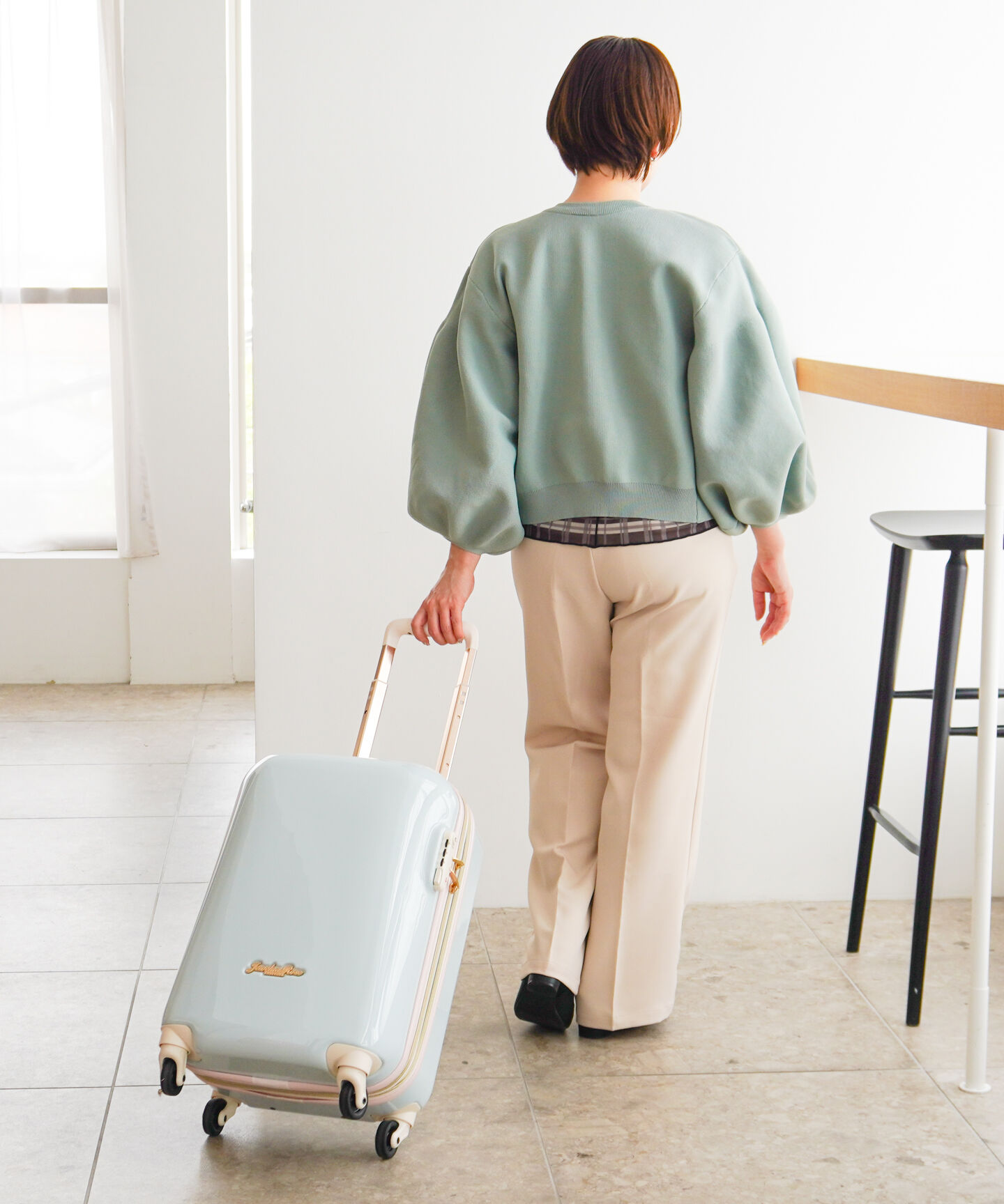 Jewelna Rose「トロトゥール　キャンディポケット　スーツケース　機内持ち込み　34リットル　1-2泊におすすめ　39871」|キャリーケース|