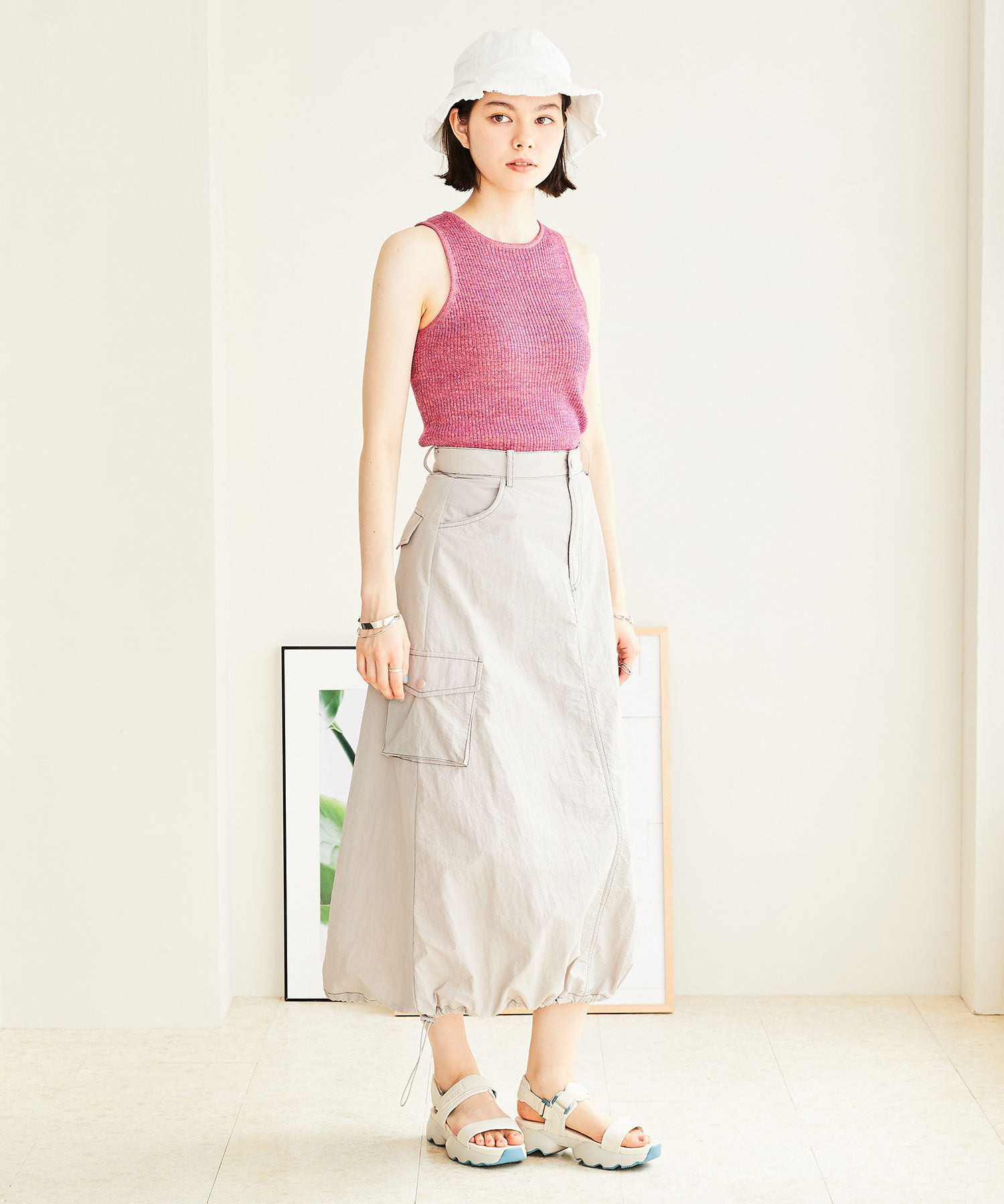 ORiental TRaffic「【アウトレット価格】スニーカーソールスポーツサンダル/OT3210 スポサン サンダル 人気」|サンダル|