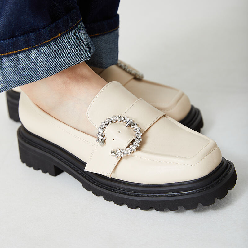 ORiental TRaffic「厚底ビジューバックルベルトシューズ/31315」|ビジネス・ドレスシューズ|