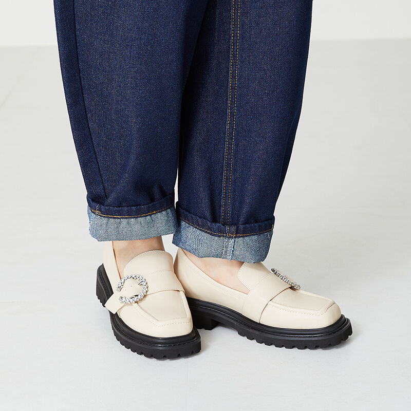 ORiental TRaffic「厚底ビジューバックルベルトシューズ/31315」|ビジネス・ドレスシューズ|