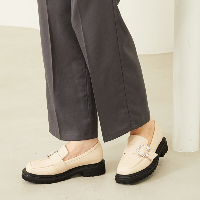 ORiental TRaffic「厚底ビジューバックルベルトシューズ/31315」|ビジネス・ドレスシューズ|