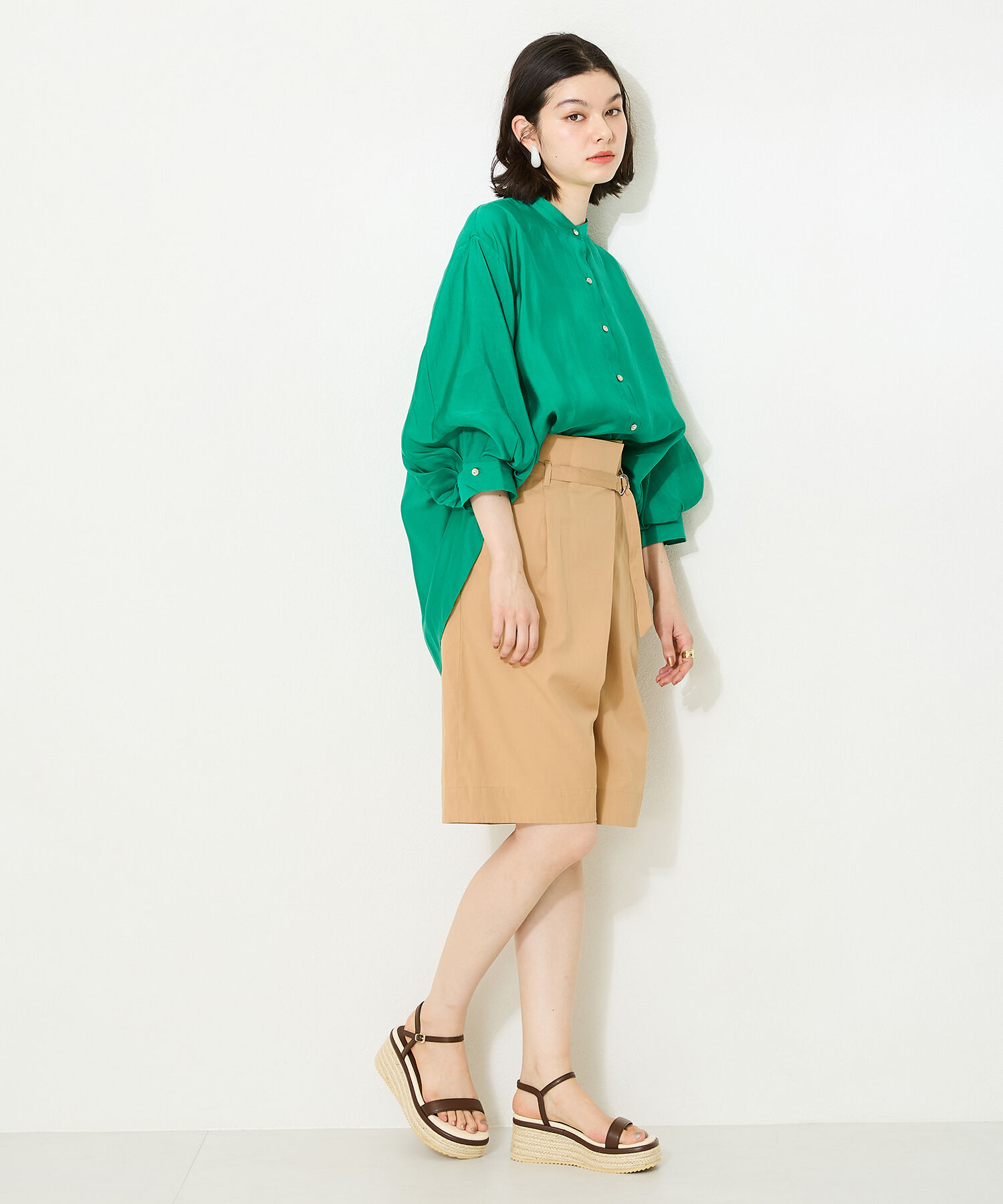 ORiental TRaffic「【アウトレット価格】厚底ジュートソールサンダル/41224 厚底 サンダル 人気 トレンド 売れてる」|サンダル|