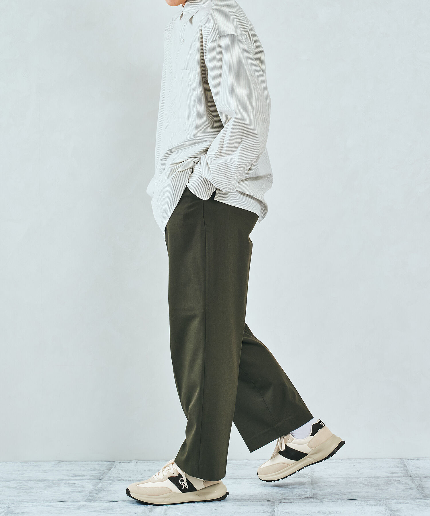 ORiental TRaffic「●2025秋冬新作●スエード切替ローカットスニーカー/OT5702」|スニーカー|