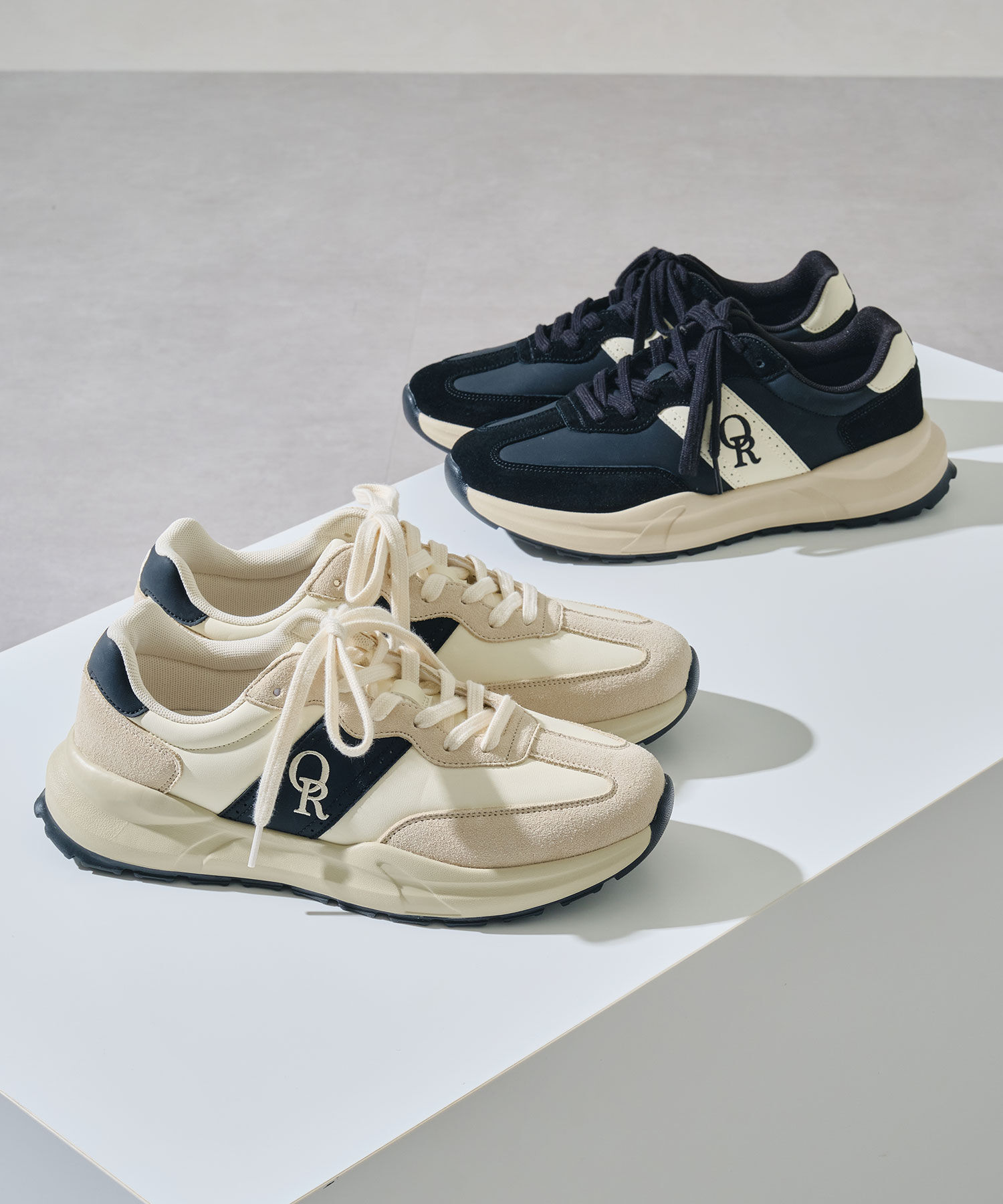 ORiental TRaffic「●2025秋冬新作●スエード切替ローカットスニーカー/OT5702」|スニーカー|