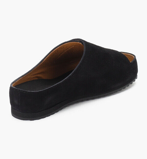 BENEXY「【ベネクシー】180 リラックス/ブラック ベロアレザー/サンダル メンズ レディース」|サンダル|