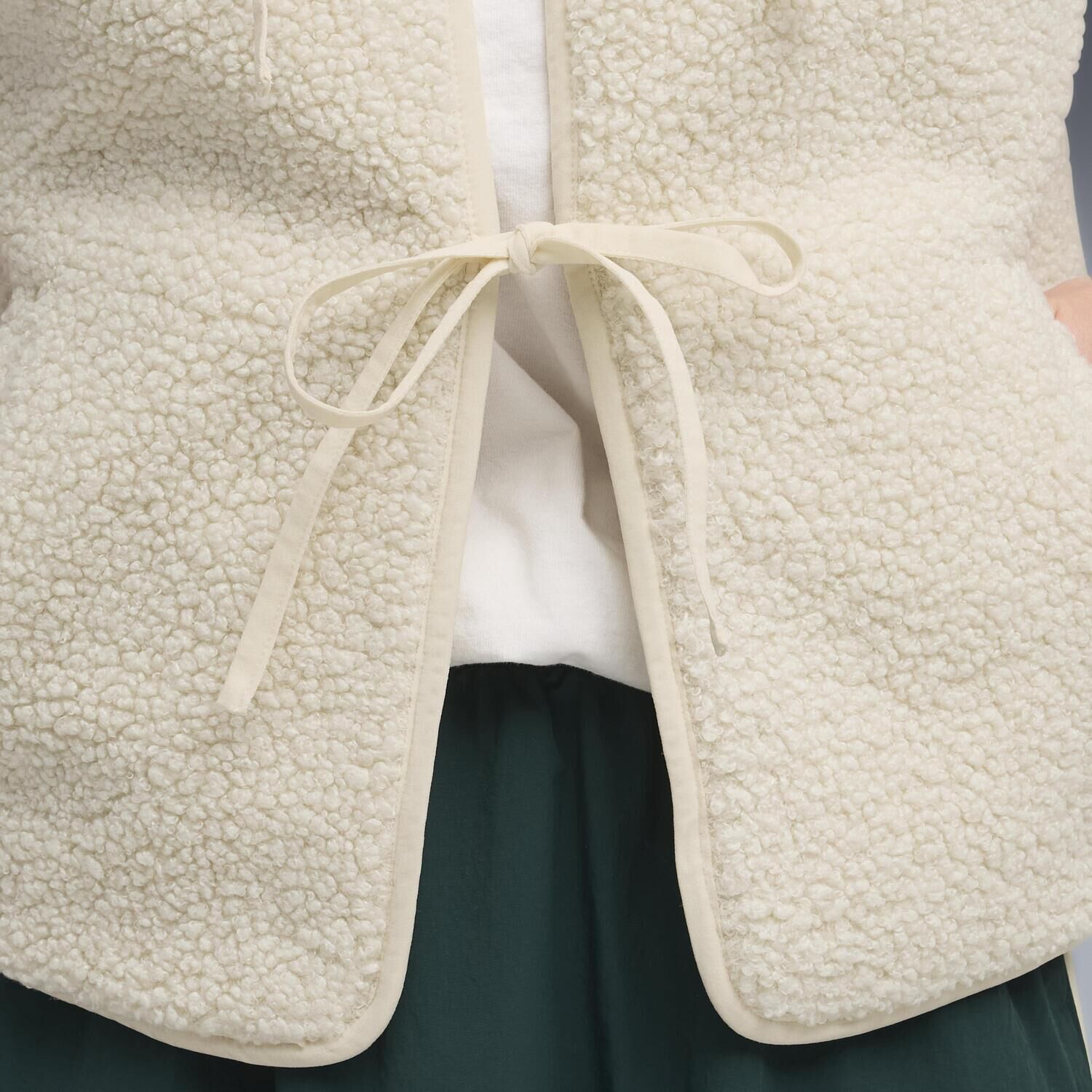 PUMA「【PUMA ｳｪｱ】W W.ESS POLAR FLEECE GILE」|ポロシャツ|