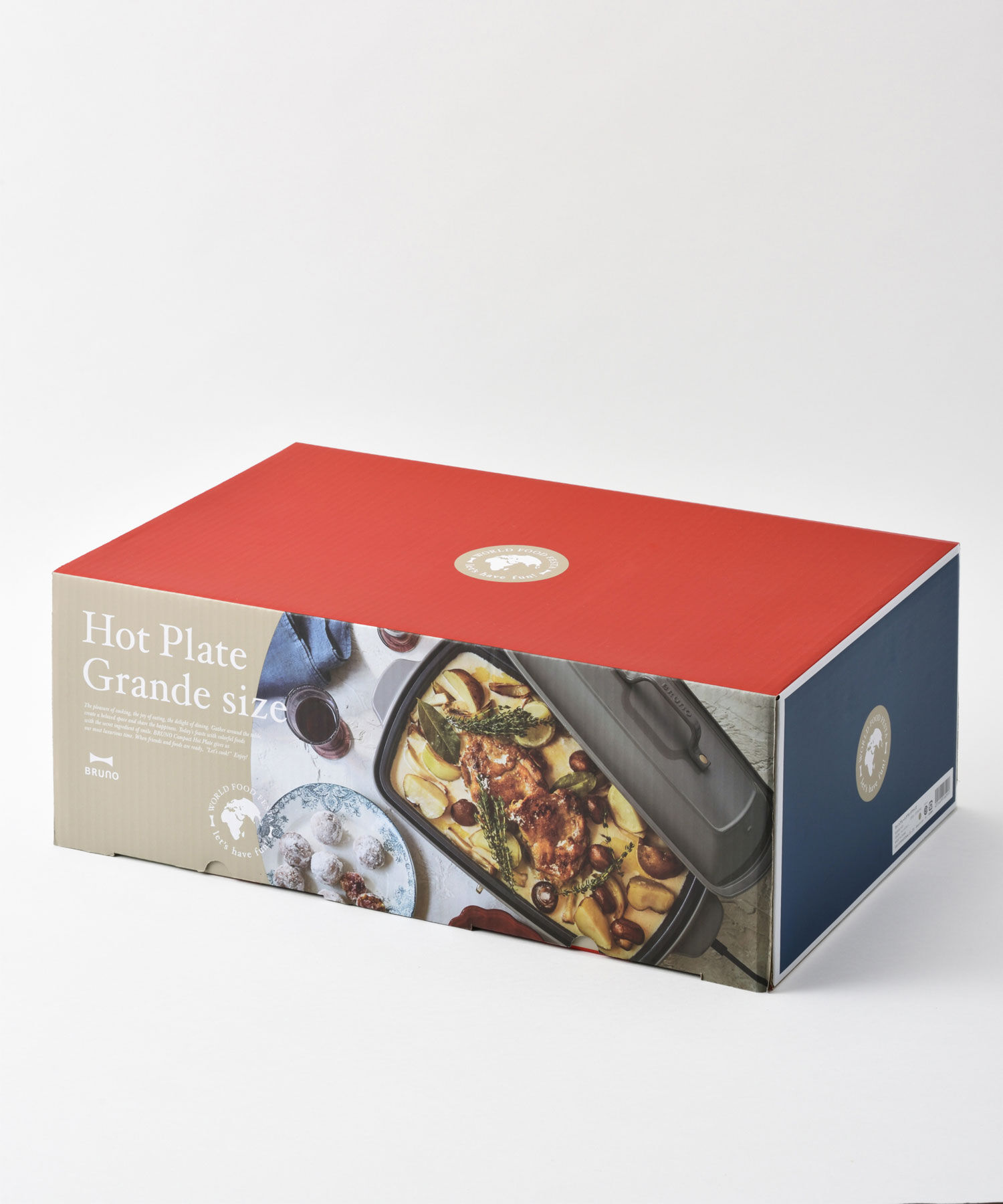 BRUNO「ホットプレート グランデサイズ」|電化製品|