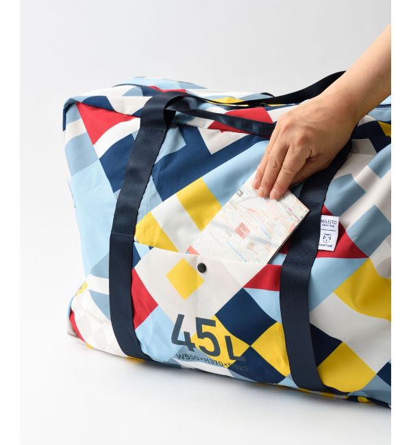 MILESTO「MILESTO&times;PAPIERTIGRE ポケッタブルボストン 45L」|ボストンバッグ|