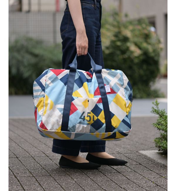 MILESTO「MILESTO&times;PAPIERTIGRE ポケッタブルボストン 45L」|ボストンバッグ|