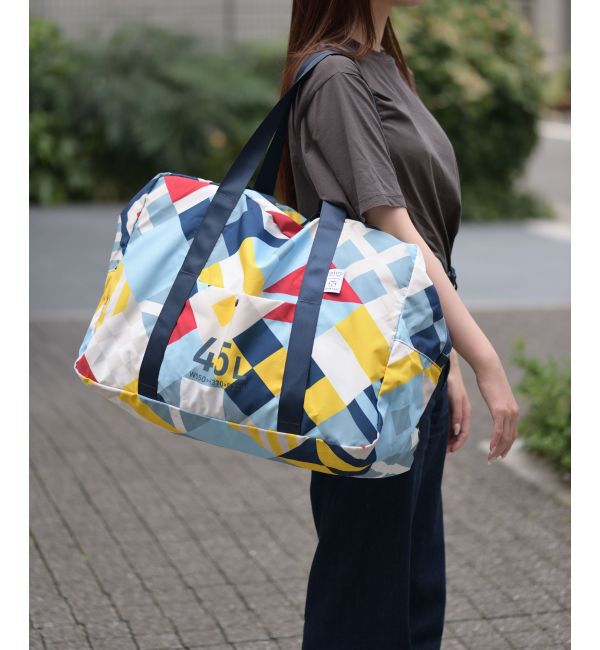 MILESTO「MILESTO&times;PAPIERTIGRE ポケッタブルボストン 45L」|ボストンバッグ|