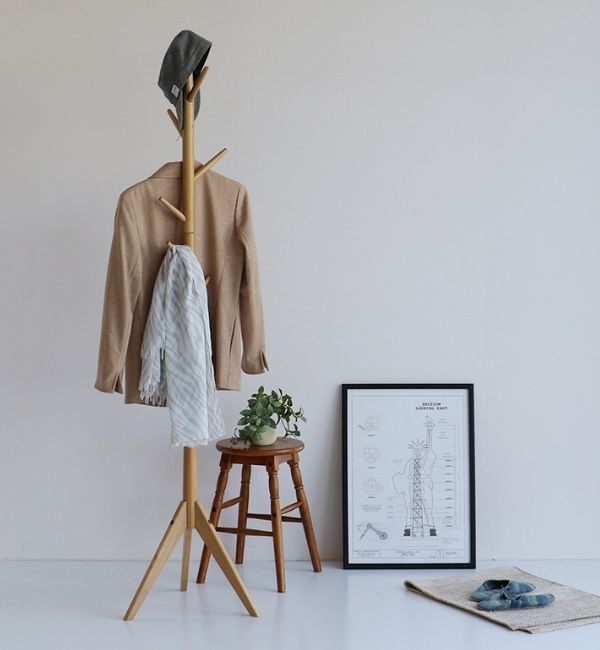 B-COMPANY「シンプルでおしゃれ　conyポールハンガー」|タオル|