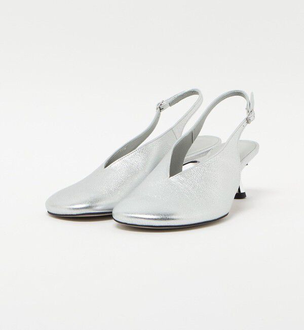 ODETTE E ODILE「ディープVカットバックベルト パンプス50&uarr;」|パンプス|