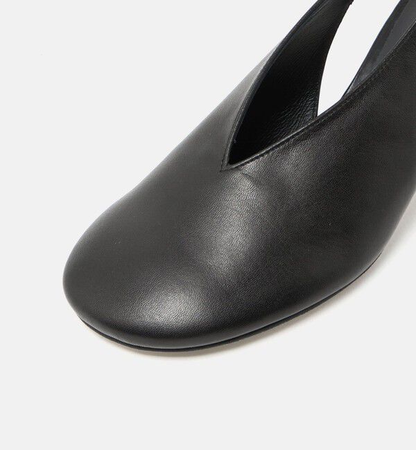 ODETTE E ODILE「ディープVカットバックベルト パンプス50&uarr;」|パンプス|