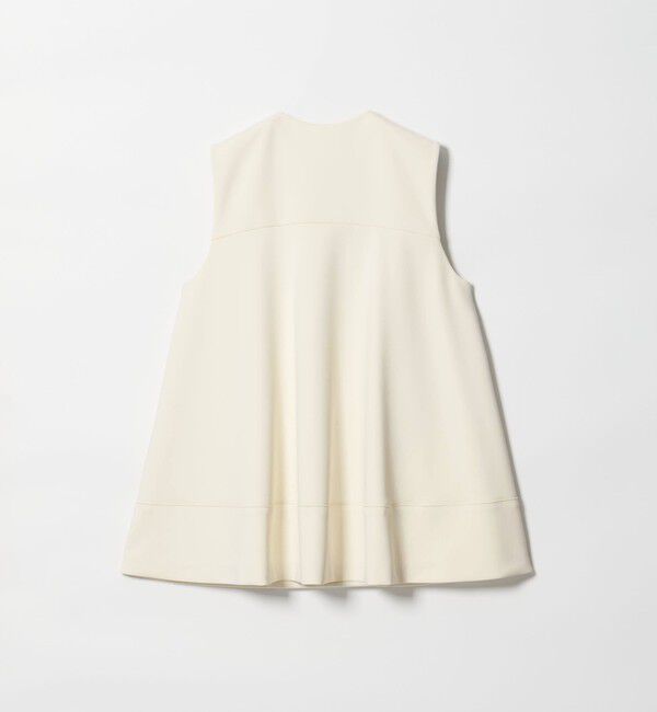 UNITED ARROWS「SPONGY バックフレア ベスト」|ベスト・ジレ|