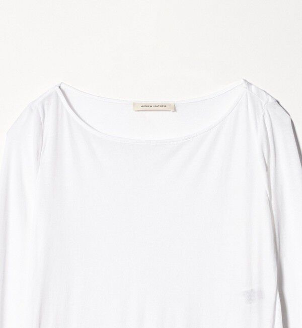 AEWEN MATOPH「＜AEWEN MATOPH＞イレギュラーレイヤード ロングスリーブカットソー ‐2WAY‐」|Tシャツ・カットソー|