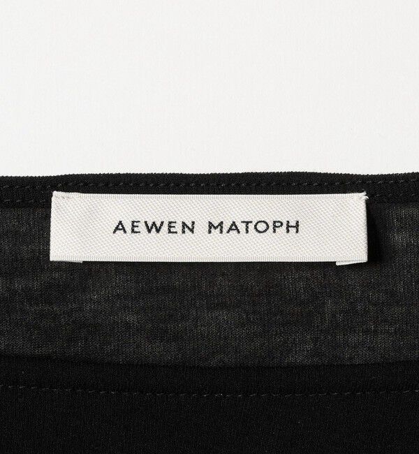 AEWEN MATOPH「＜AEWEN MATOPH＞イレギュラーレイヤード ロングスリーブカットソー ‐2WAY‐」|Tシャツ・カットソー|