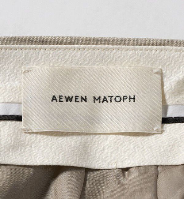 AEWEN MATOPH「＜AEWEN MATOPH＞ダブルタックワイドパンツ」|チノ|