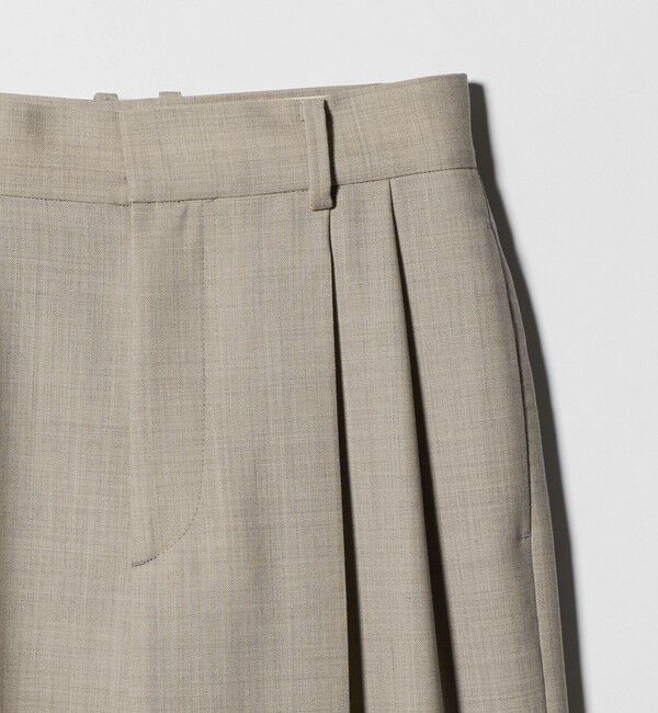 AEWEN MATOPH「＜AEWEN MATOPH＞ダブルタックワイドパンツ」|チノ|