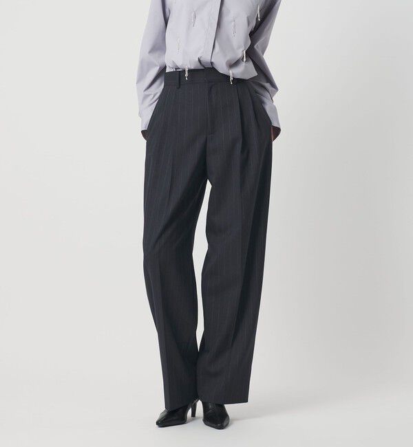 AEWEN MATOPH「＜AEWEN MATOPH＞ダブルタックワイドパンツ」|チノ|