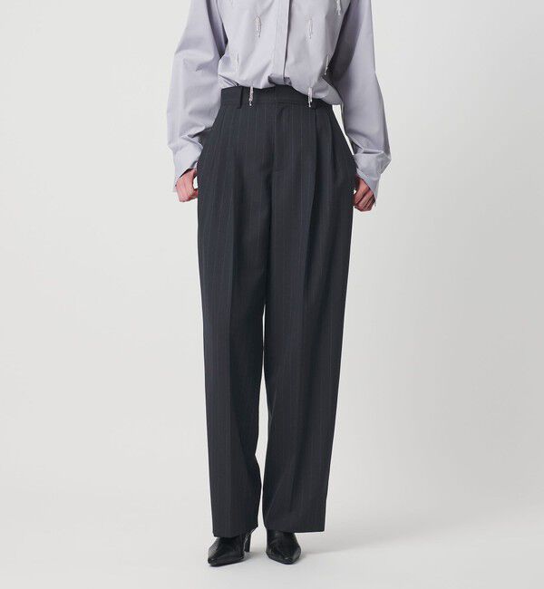 AEWEN MATOPH「＜AEWEN MATOPH＞ダブルタックワイドパンツ」|チノ|