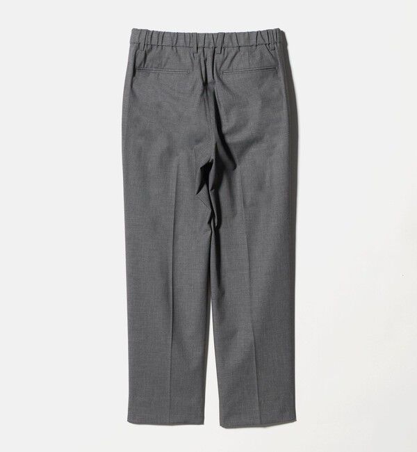 UNITED ARROWS「TR バックシャーリング １プリーツ イージー スラックス　ストレッチ 接触冷感」|スラックス|