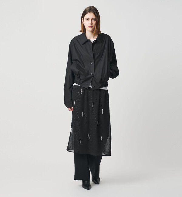 AEWEN MATOPH「＜AEWEN MATOPH＞シアービーズフリンジスカート」|スカート|