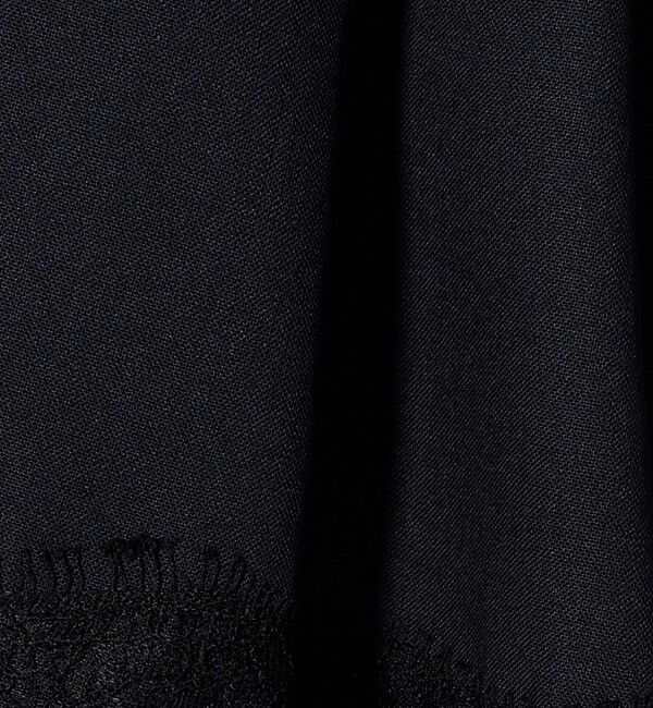 UNITED ARROWS「レースコンビ スキッパー ブラウス」|シャツ・ブラウス|