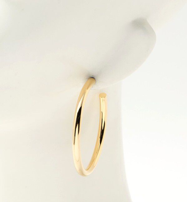 UNITED ARROWS「ラージ フープ ピアス」|ピアス|