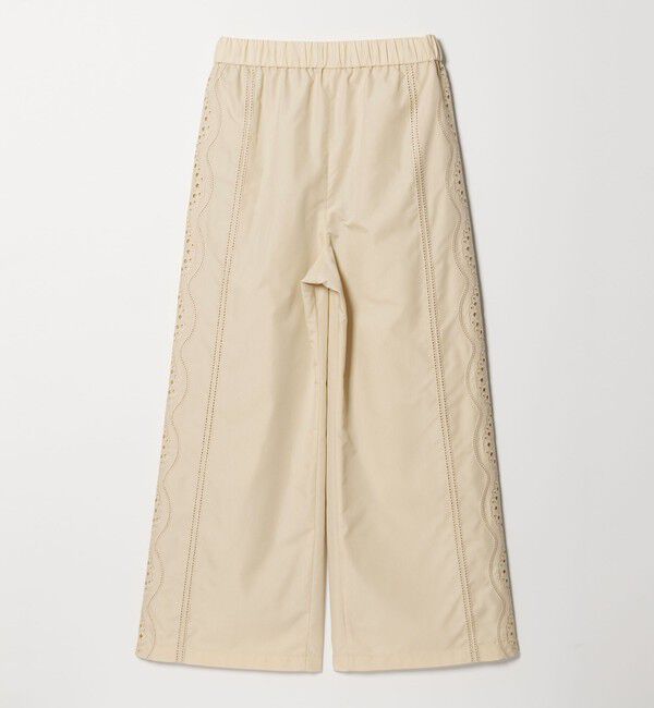 EMMEL REFINES「＜EMMEL REFINES＞EM カットワーク シシュウ パンツ」|チノ|