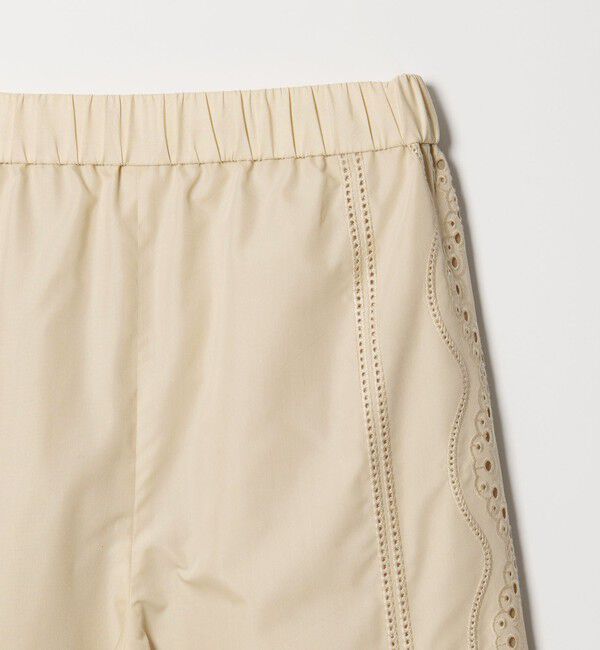 EMMEL REFINES「＜EMMEL REFINES＞EM カットワーク シシュウ パンツ」|チノ|