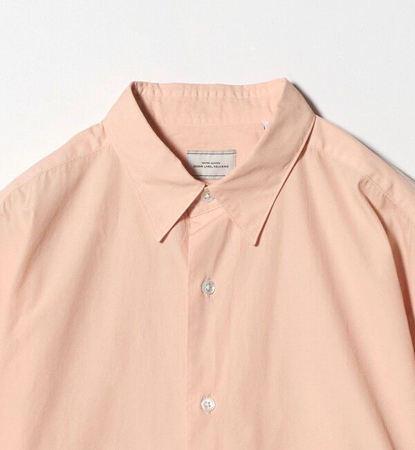 UNITED ARROWS green label relaxing「コットン ブロード ガーメントダイ レギュラーカラー 長袖 シャツ」|シャツ・ブラウス|