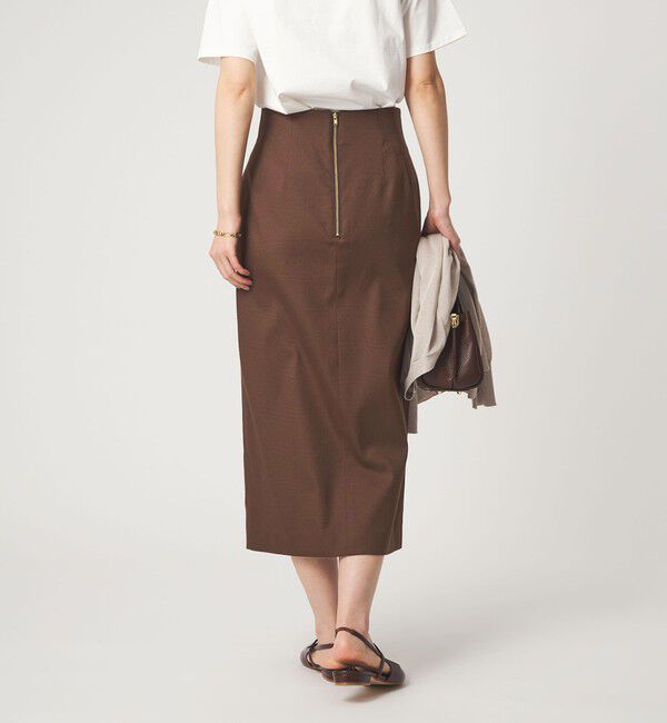 UNITED ARROWS green label relaxing「［size SHORTあり］Daily Chic カラミ タイト スカート マシンウォッシャブル」|タイト|