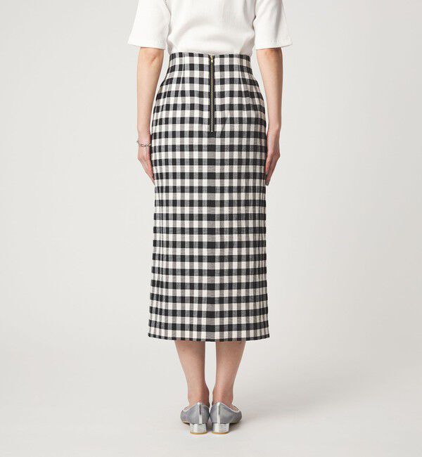 UNITED ARROWS green label relaxing「［size SHORTあり］Daily Chic カラミ タイト スカート マシンウォッシャブル」|タイト|