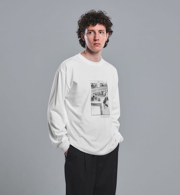 UNITED ARROWS green label relaxing「【別注】＜Filphies＞ニューヨーク フォト 長袖 Tシャツ」|Tシャツ・カットソー|その他1