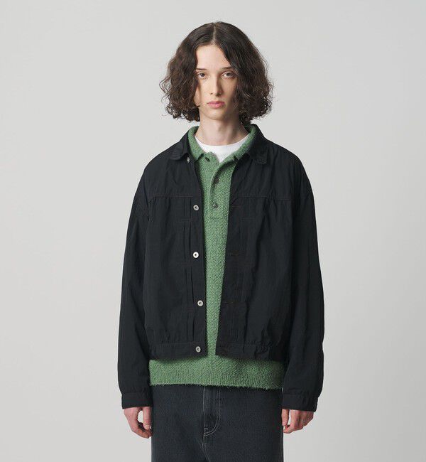 MONKEY TIME「ビンテージ タフタ トラッカー ジャケット」|その他|