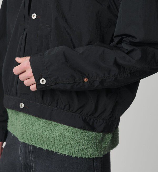 MONKEY TIME「ビンテージ タフタ トラッカー ジャケット」|その他|