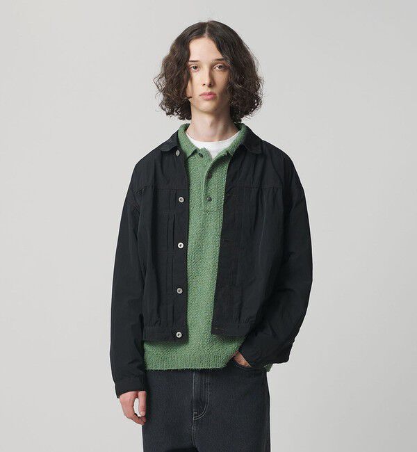 MONKEY TIME「ビンテージ タフタ トラッカー ジャケット」|その他|