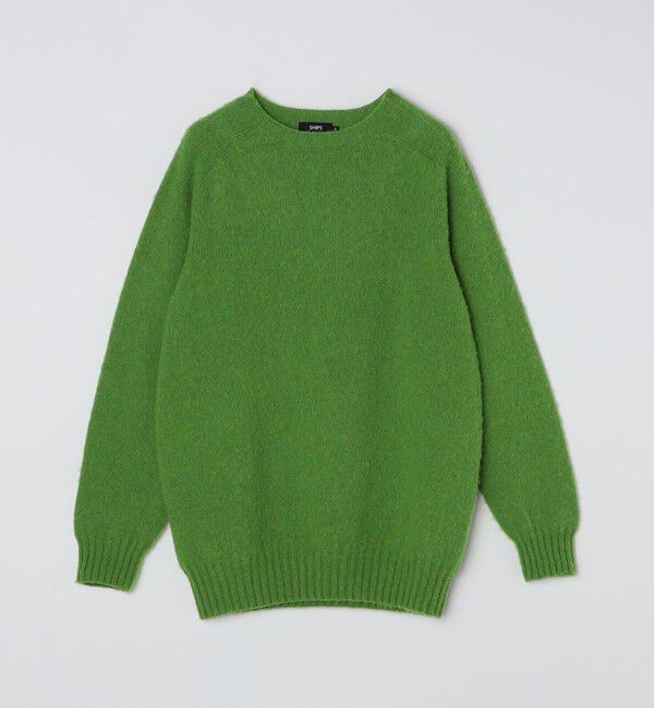 SHIPS「【SHIPS別注】HARLEY OF SCOTLAND:ウォッシャブル シャギー クルーネックニット」|ニット・セーター|